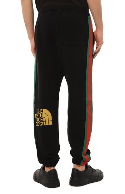 Хлопковые джоггеры the north face x gucci GUCCI, арт. 657490 XJDIP, фото 4