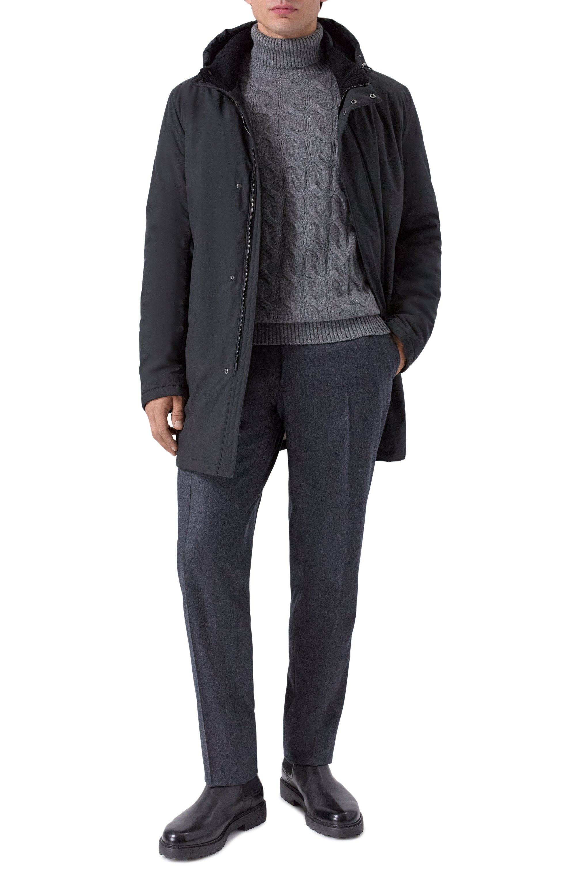 Свитер из шерсти и кашемира ANDREA CAMPAGNA, арт. M5625-6136V, фото 2