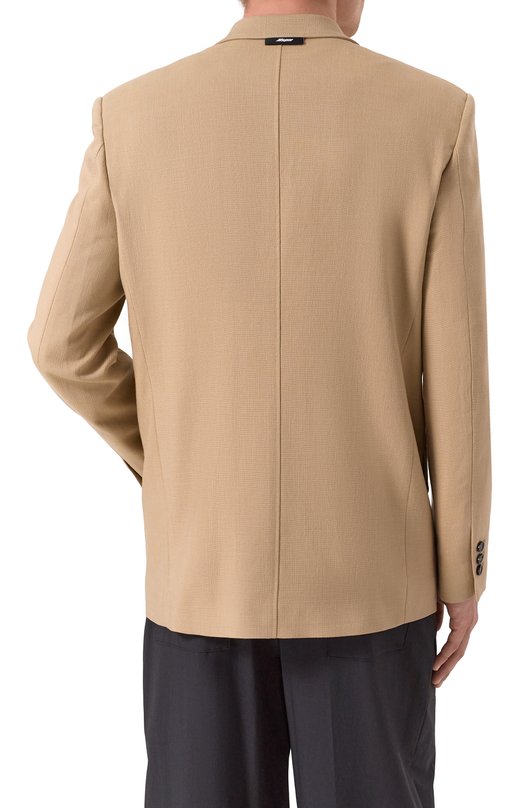 Пиджак из вискозы MSGM 3840MG06/257106 Бежевый  3840MG06/257106 Фото 6