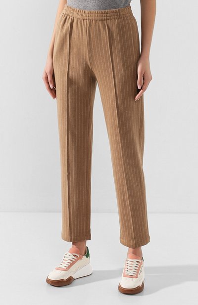 Хлопковые брюки RAG AND BONE коричневого цвета по цене 32800 руб., арт. WAW20S70112P11, фото 3 Хлопковые брюки RAG AND BONE, арт. WAW20S70112P11, фото 3