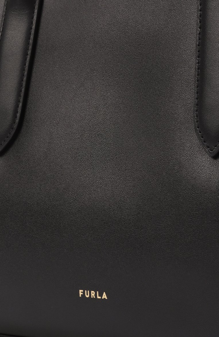 Женская сумка furla meridiana medium FURLA черного цвета, арт. WB01606/BX3169 | Фото 3 (Автоматизация ТО: Проставлено; Материал: Натуральная кожа; Автоматизация состава: Проставлено; Размер: medium)