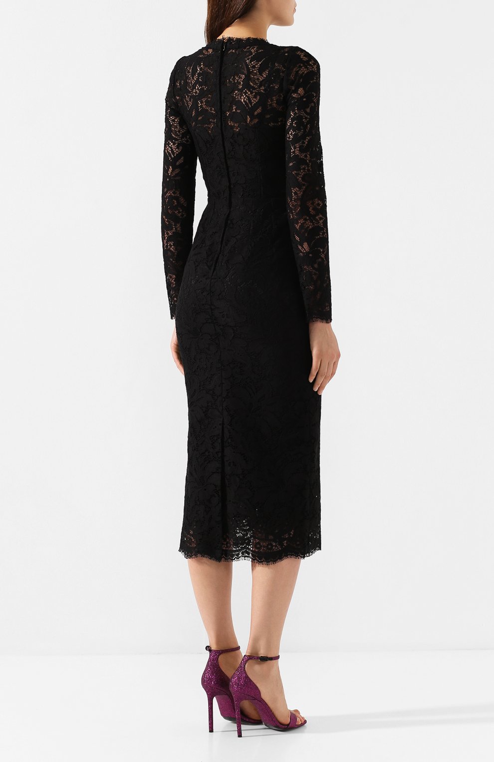 Кружевное платье DOLCE & GABBANA, арт. F67J6T/HLMS5, фото 4