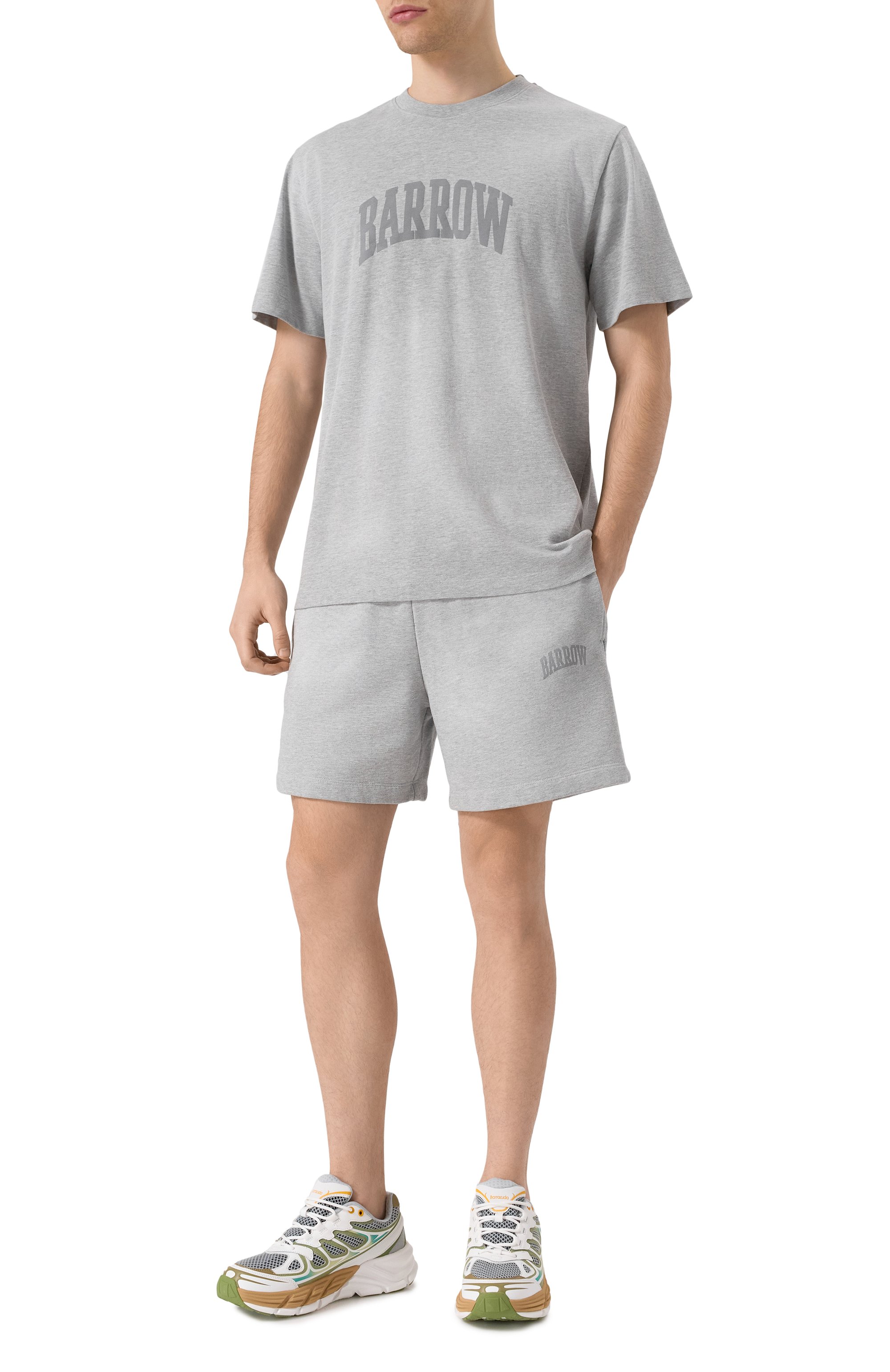 Хлопковые шорты BARROW, арт. S5BWMABE046, фото 2
