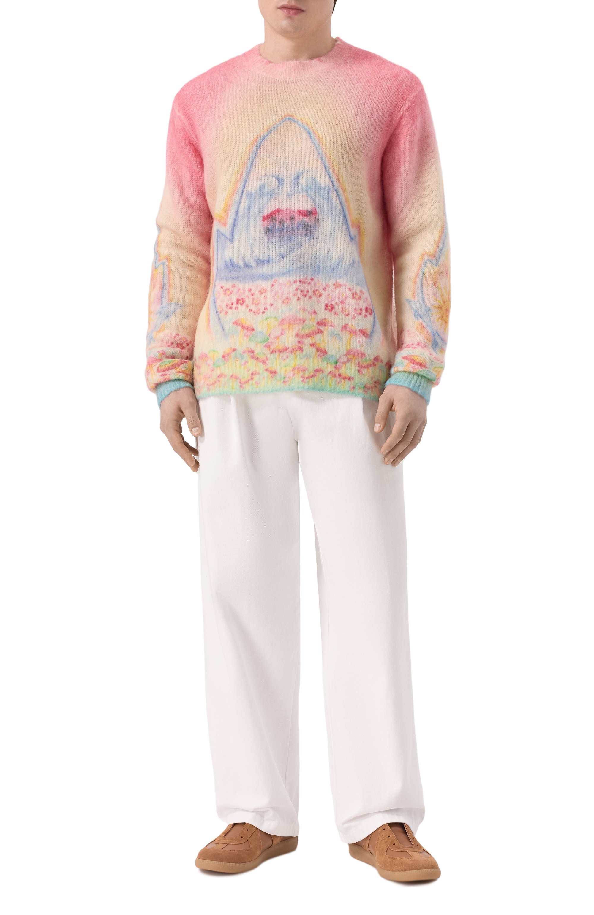 Шерстяной свитер CASABLANCA, арт. MS25KW92201, фото 2