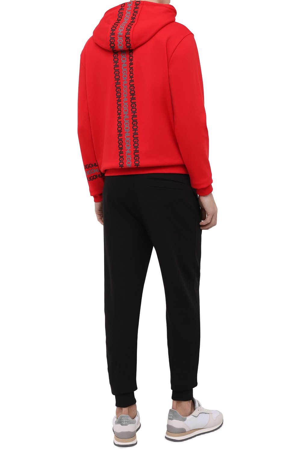 Хлопковое худи HUGO, арт. 50448840, фото 2