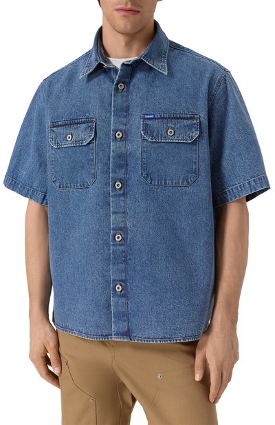 Джинсовая рубашка HUGO BLUE, арт. 50545213, фото 3