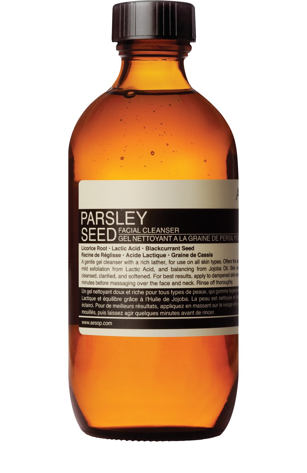 Гель для лица parsley seed (200ml) AESOP бесцветного цвета по цене 8930 руб., арт. ASK45, фото 1 Гель для лица parsley seed (200ml) AESOP, арт. ASK45, фото 1