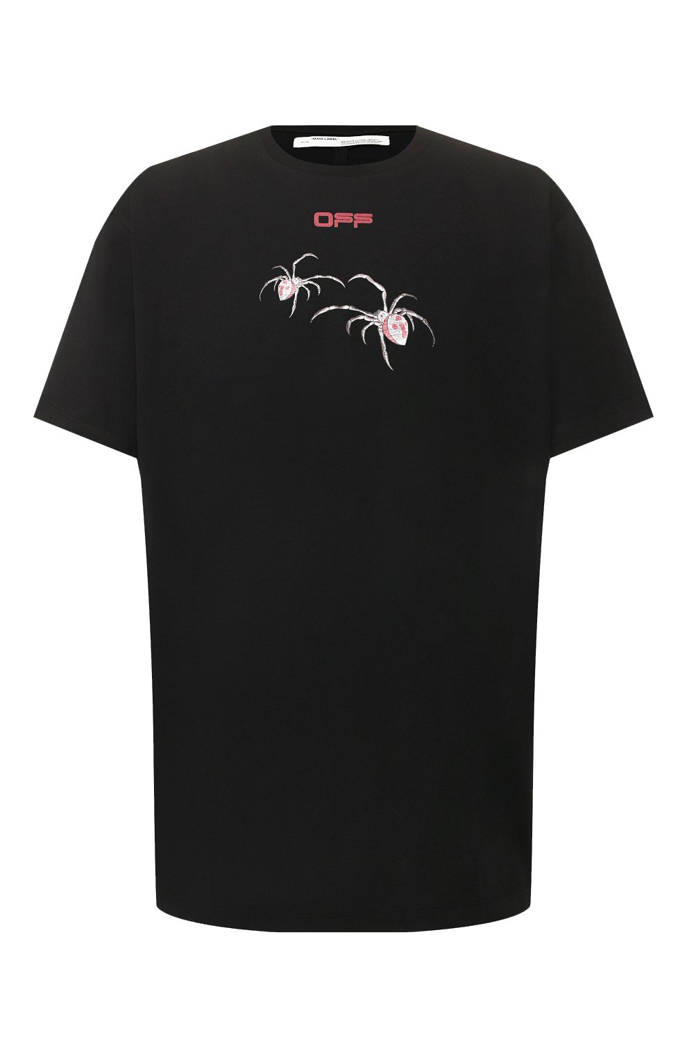 Хлопковая футболка OFF-WHITE, арт. 0MAA038S201850011024, фото 1