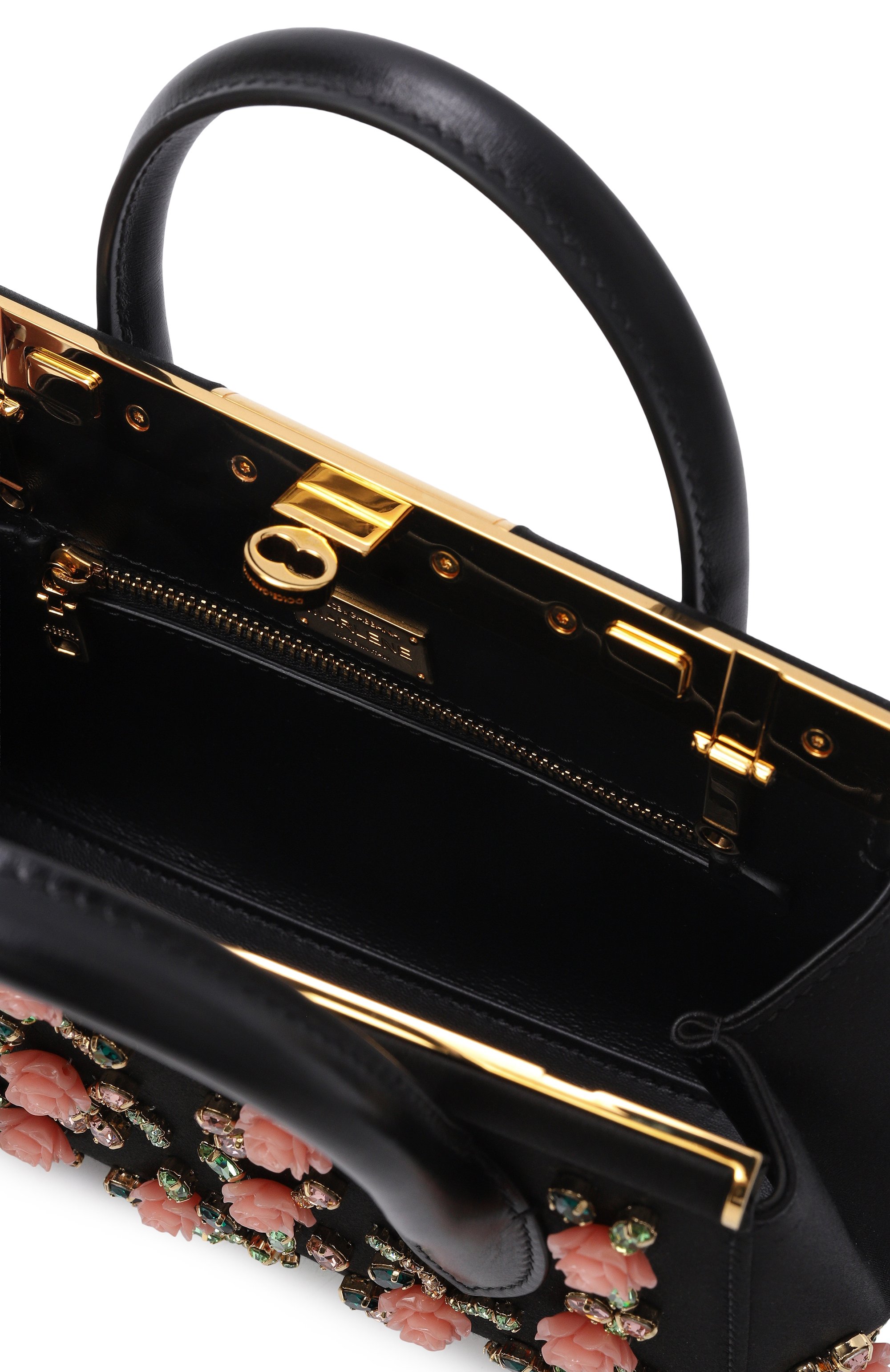 Сумка marlene mini DOLCE & GABBANA черного цвета по цене 599000 руб., арт. BB7744/A0112, фото 5 Сумка marlene mini DOLCE & GABBANA, арт. BB7744/A0112, фото 5