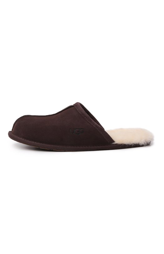 Замшевые домашние туфли Scuff UGG UGMSCF Коричневый  UGMSCF Фото 4
