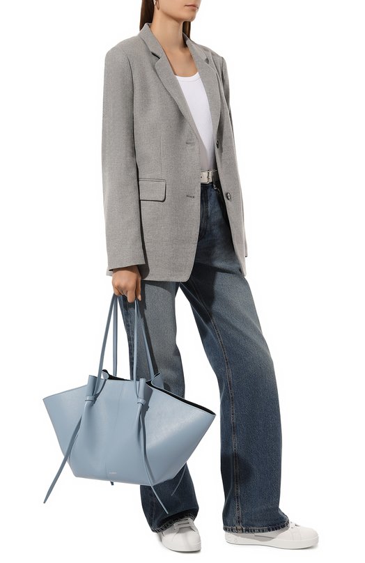 Сумка-тоут Mochi large Yuzefi YUZSS24-HB-LM-L025 Голубой  YUZSS24-HB-LM-L025 Фото 7