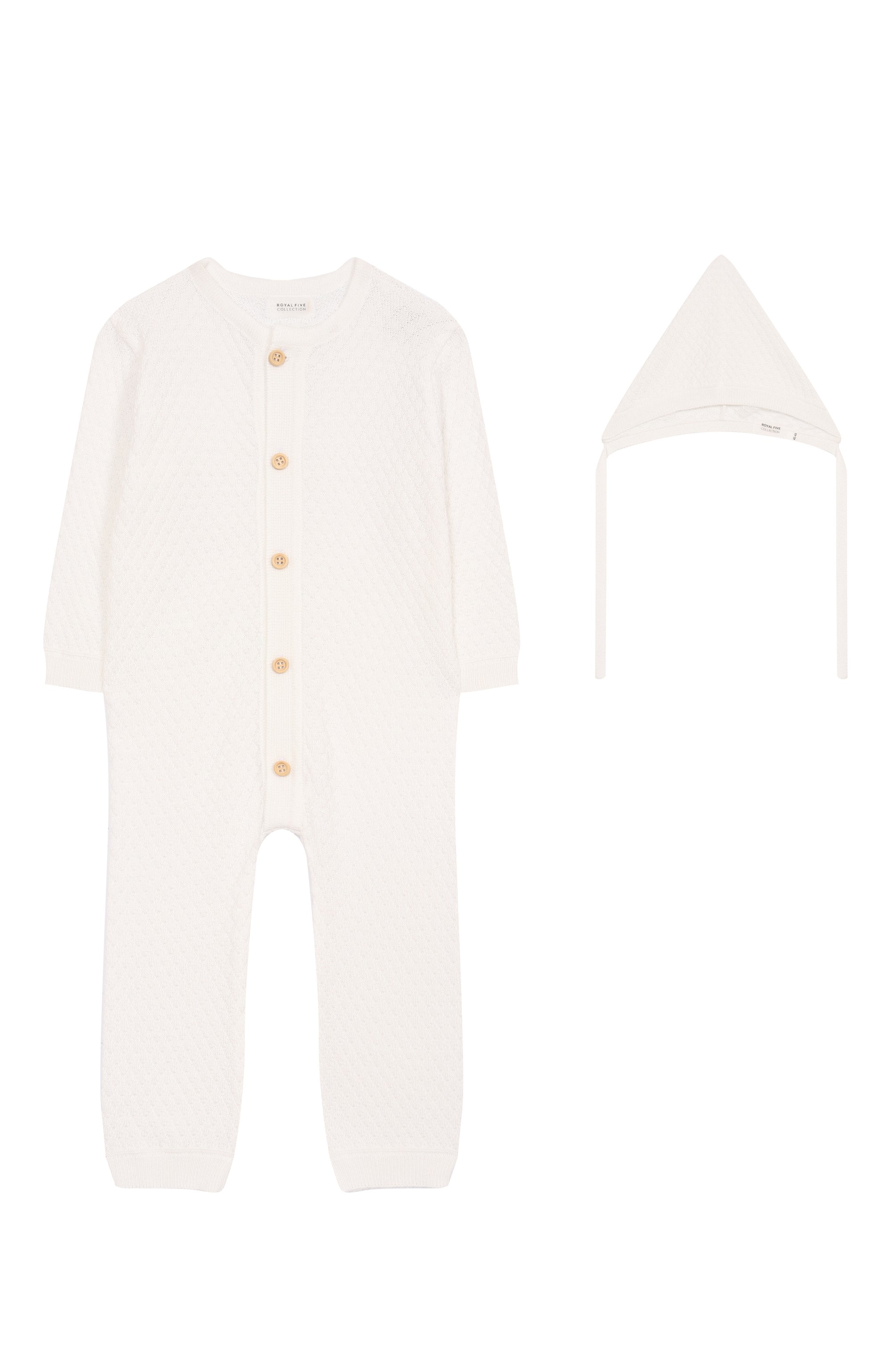 Комплект из комбинезона и чепчика ROYAL FIVE COLLECTION, арт. КБВА-БACS102, фото 1