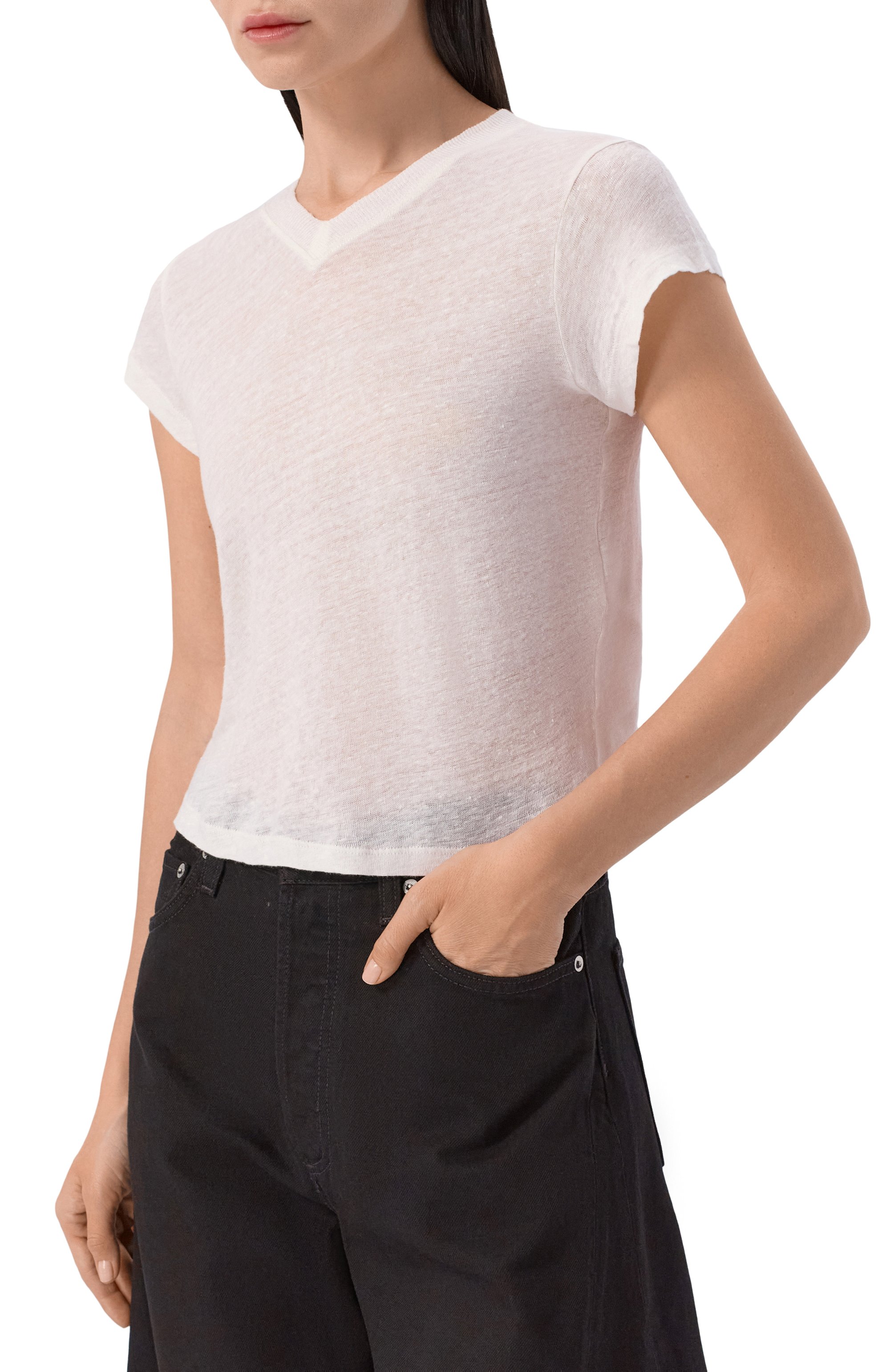 Льняная футболка IRO, арт. WM19SYBEL, фото 3