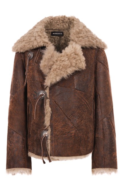 Женская дубленка из овчины ANN DEMEULEMEESTER, арт. B0013413/FR006