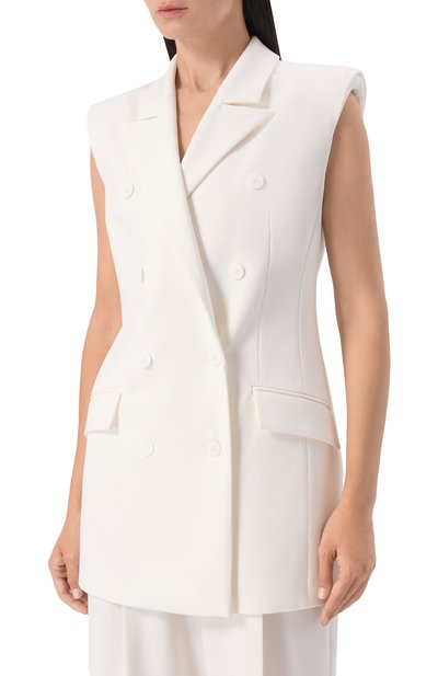 Жилет LEFFERS белого цвета по цене 67000 руб., арт. 7\1.52.29.1.02, фото 3 Жилет LEFFERS, арт. 7\1.52.29.1.02, фото 3