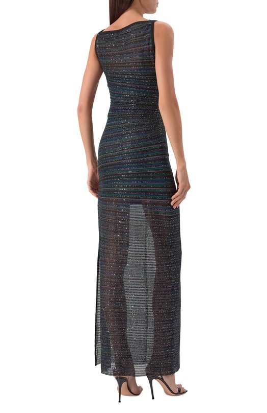 Платье с отделкой пайетками Missoni DS25WG12/BK01CL Разноцветный  DS25WG12/BK01CL Фото 3