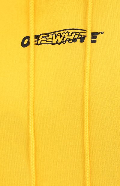 Хлопковое худи OFF-WHITE, арт. 0MBB037E20FLE0011810, фото 5