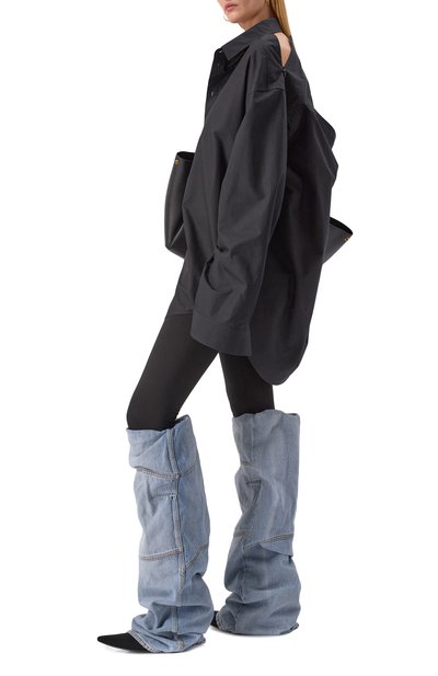 Текстильные ботфорты new flex 90 BALENCIAGA, арт. 833570/W1371, фото 2