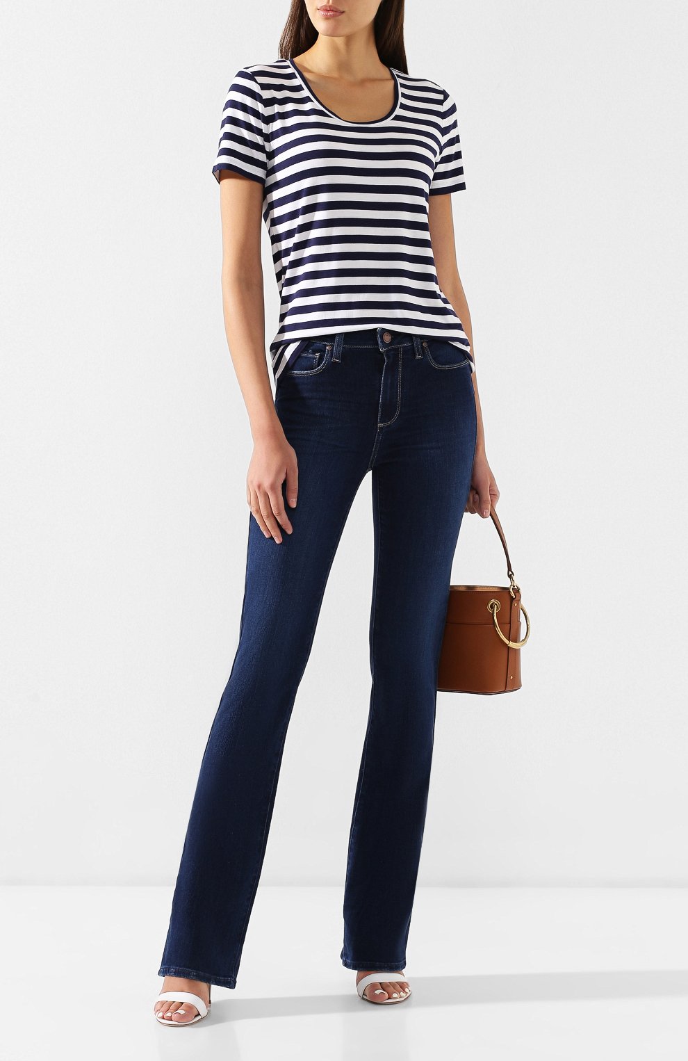 Футболка в полоску MICHAEL MICHAEL KORS, арт. MH85M1VADM, фото 2