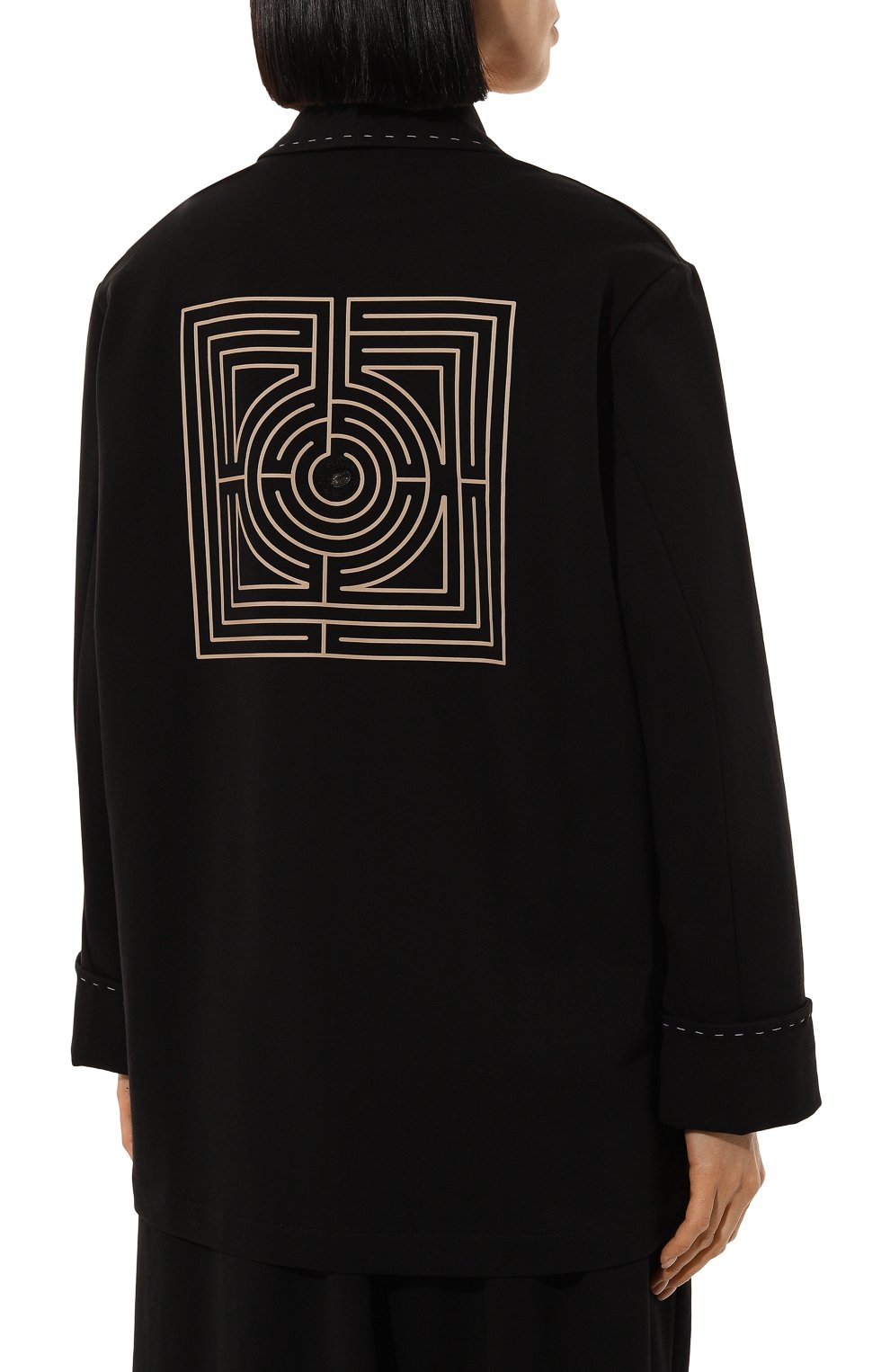 Хлопковый жакет MIDGARD PARIS, арт. FA1-JK22-BK, фото 4