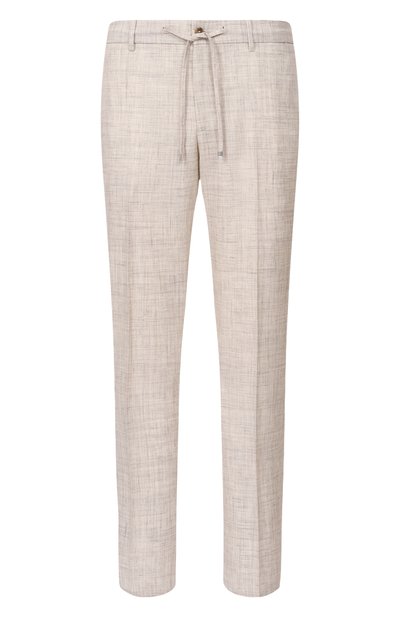 Брюки из шерсти и шелка ANDREA CAMPAGNA, арт. SPIAGGIA20/LP184U, фото 1