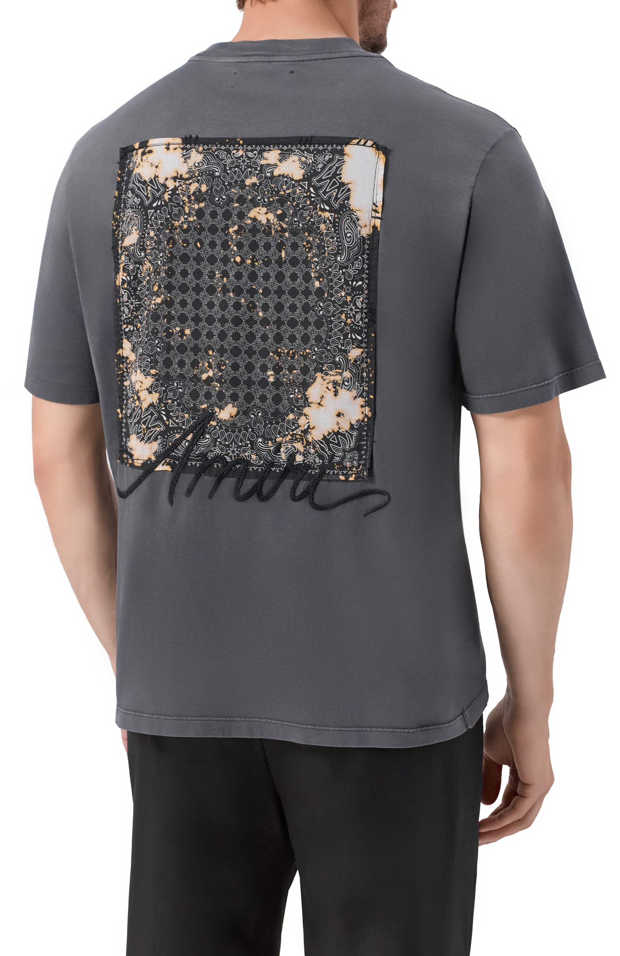 Хлопковая футболка AMIRI, арт. AMJYTE1197, фото 4