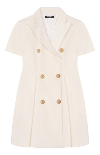 Хлопковое платье BALMAIN, арт. BW1D71