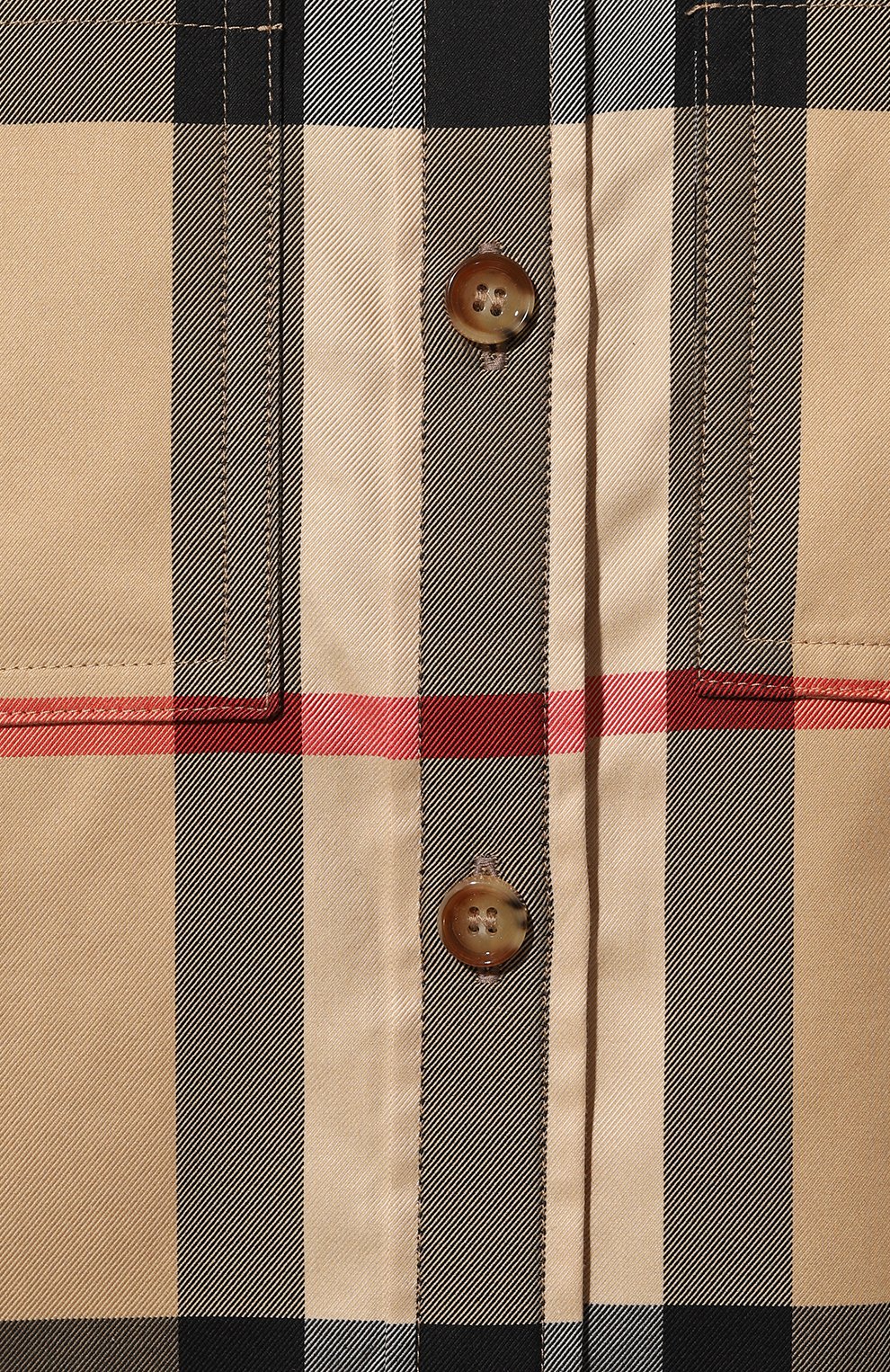 Хлопковая рубашка BURBERRY, арт. 8071340, фото 5