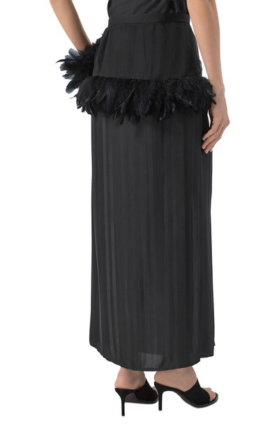 Шелковая юбка-фартук ANN DEMEULEMEESTER, арт. B0013988/FA732, фото 4