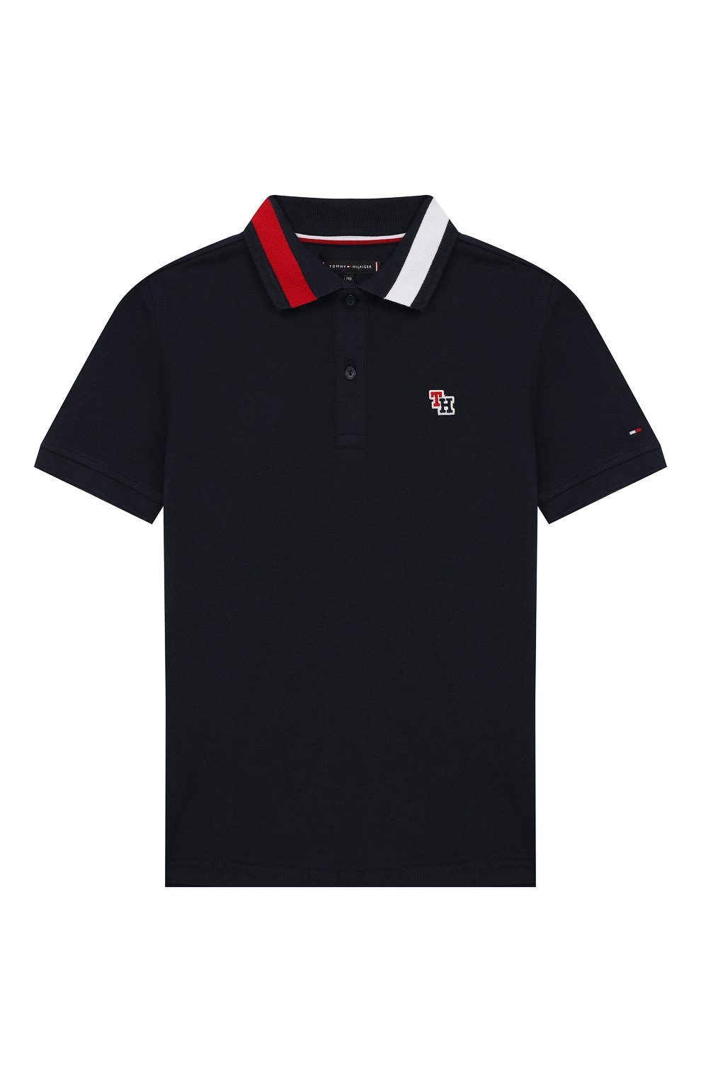 Хлопковое поло TOMMY HILFIGER, арт. KB0KB04987, фото 1