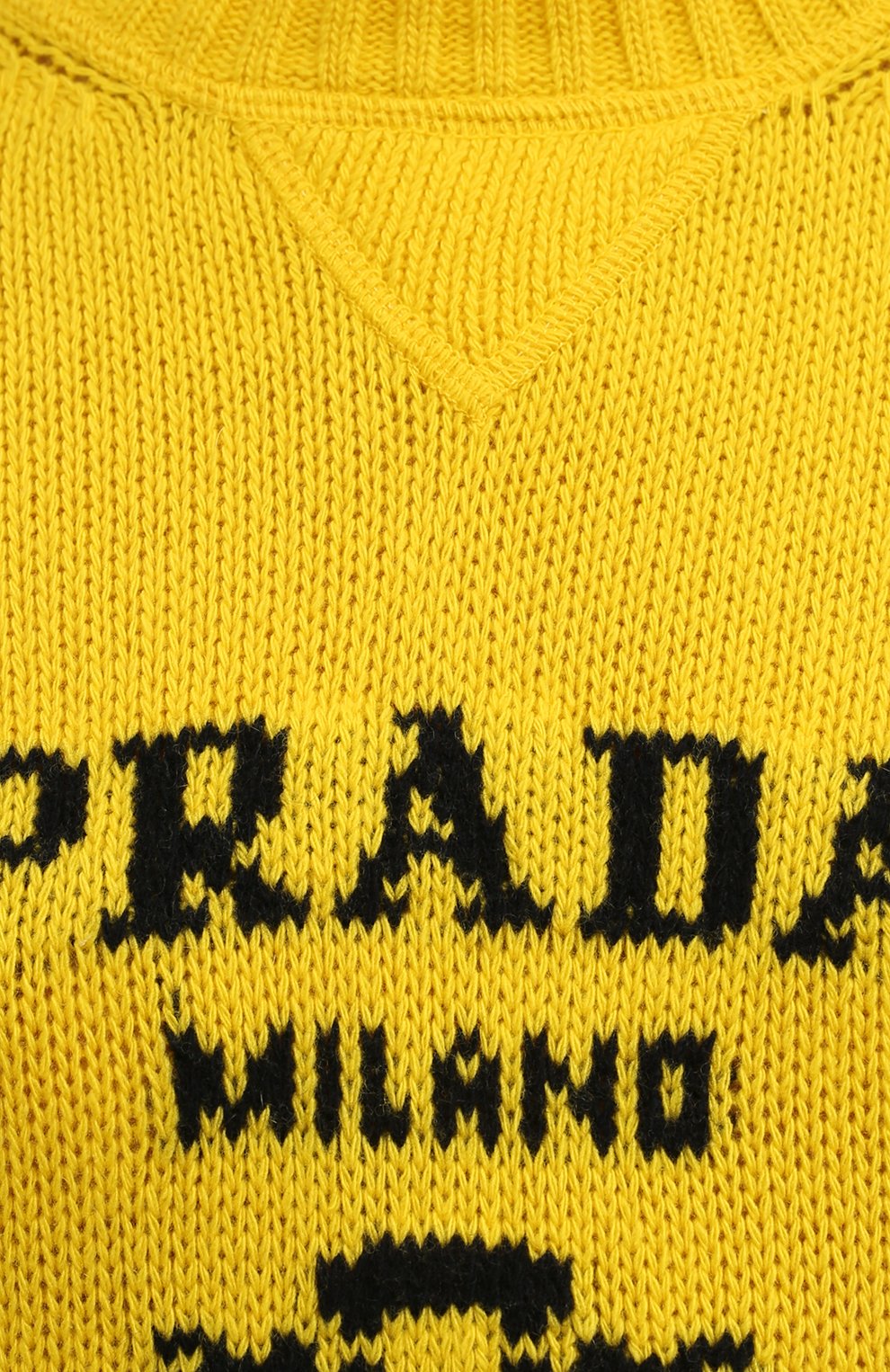 Свитер из шерсти и кашемира PRADA, арт. P24G1V-1YMW-F0222-211, фото 5