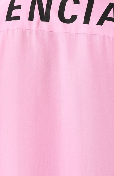 Рубашка BALENCIAGA розового цвета по цене 95500 руб., арт. 571252/TF002, фото 5 Рубашка BALENCIAGA, арт. 571252/TF002, фото 5