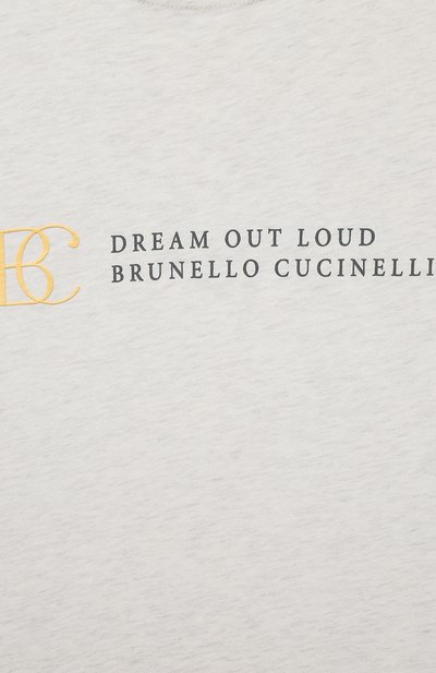 Хлопковая футболка BRUNELLO CUCINELLI, арт. B0T61T118B, фото 3