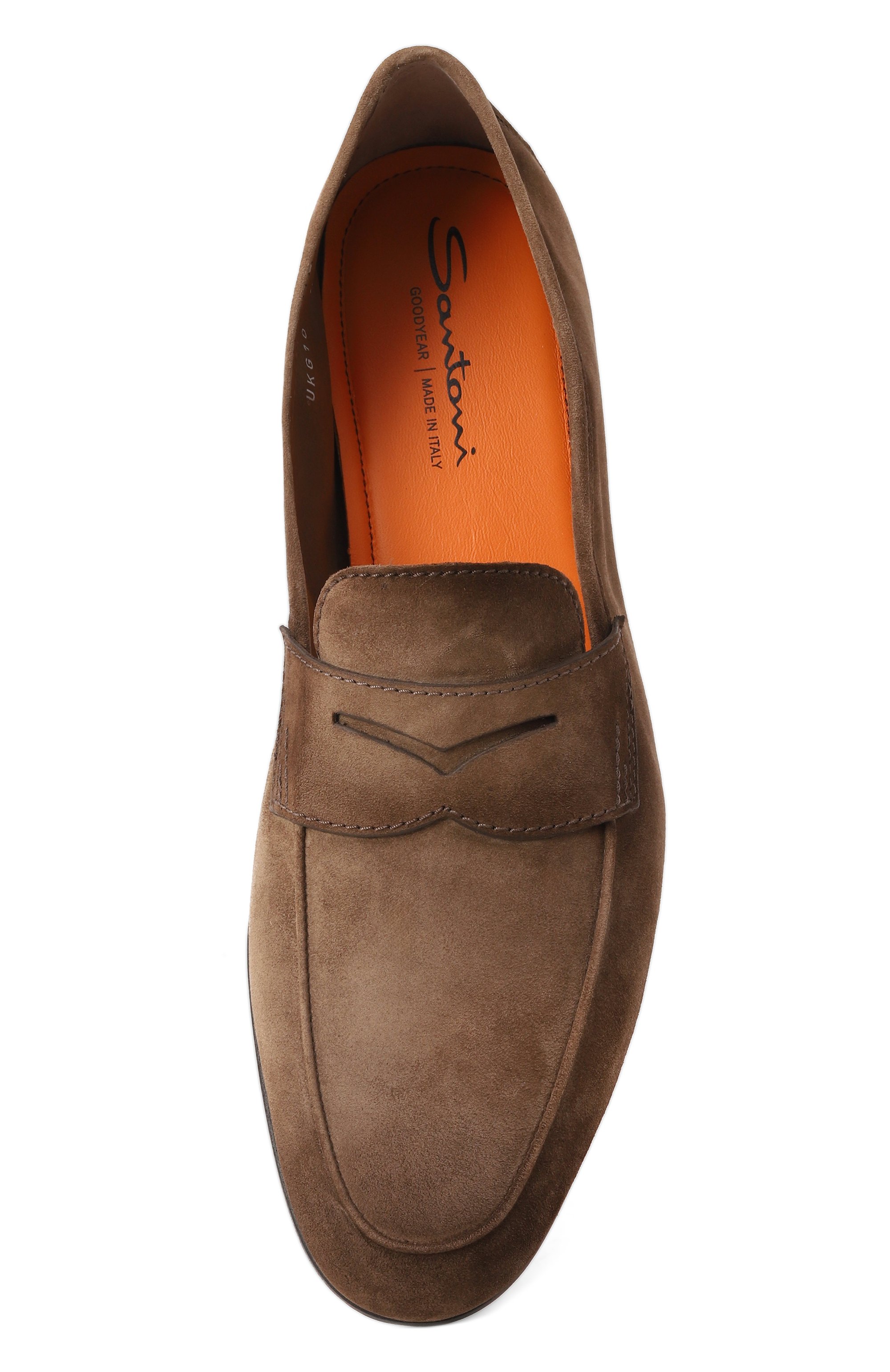 Замшевые пенни-лоферы carlo SANTONI, арт. MCNG18837SA4SEAA, фото 6