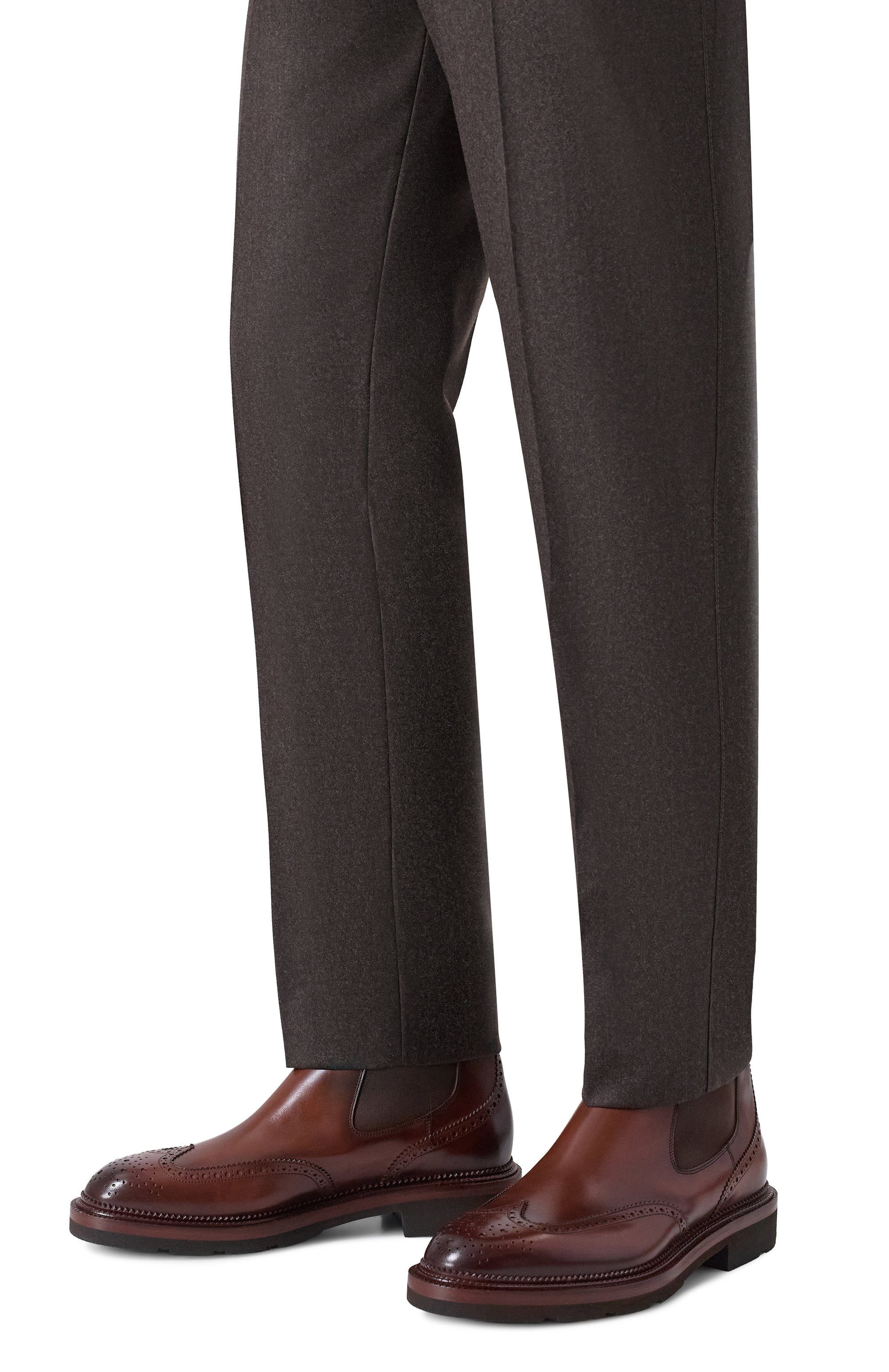 Кожаные челси colin SANTONI, арт. MCCG19116JL4GNTG, фото 3