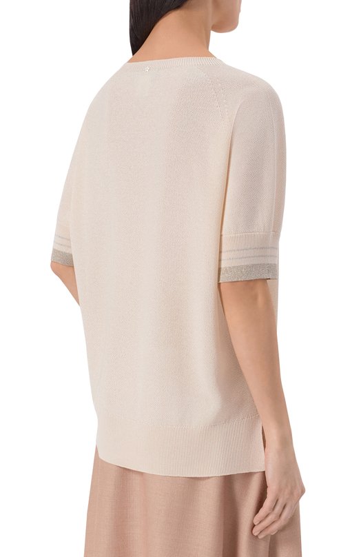 Пуловер Lorena Antoniazzi P26130TM48D/2435 Кремовый  P26130TM48D/2435 Фото 4