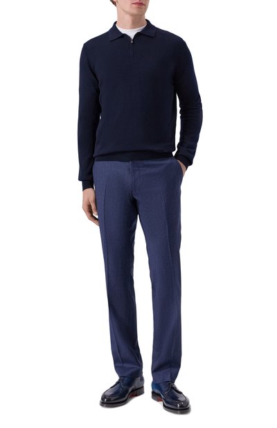 Брюки из шерсти и кашемира ANDREA CAMPAGNA, арт. SC/1 ALC/ZG1202X, фото 2