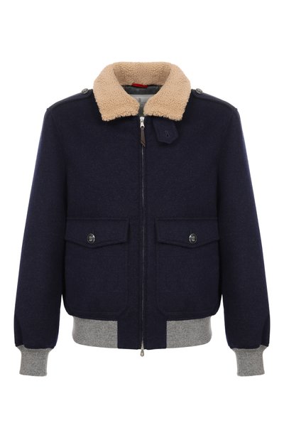 Мужской кашемировый бомбер BRUNELLO CUCINELLI, арт. MM4006003