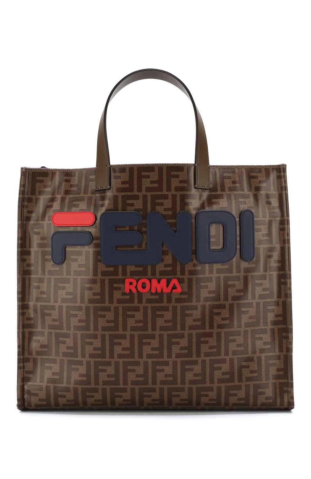 Сумка-шопер с логотипом бренда FENDI, арт. 8BH357 A5N6, фото 1