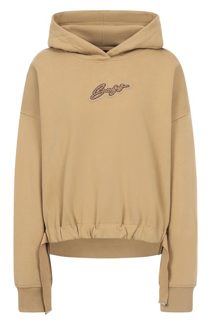 Женский хлопковое худи BOSS ORANGE, арт. 50545507