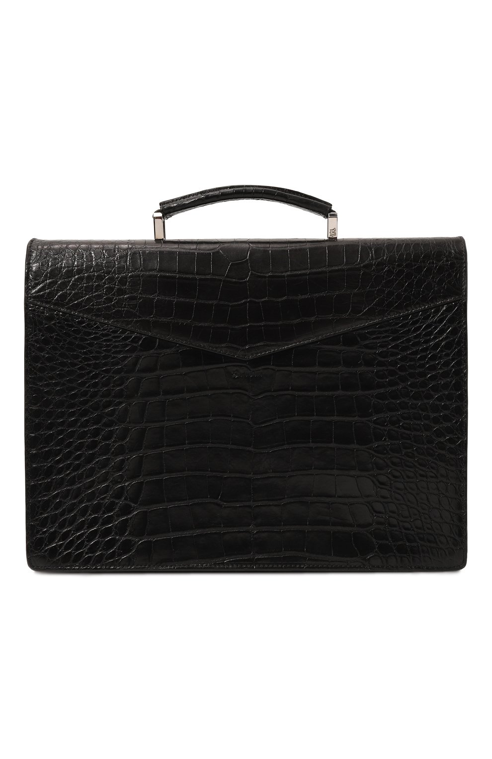 Мужской черный портфель из кожи аллигатора BRIONI купить в интернет ...