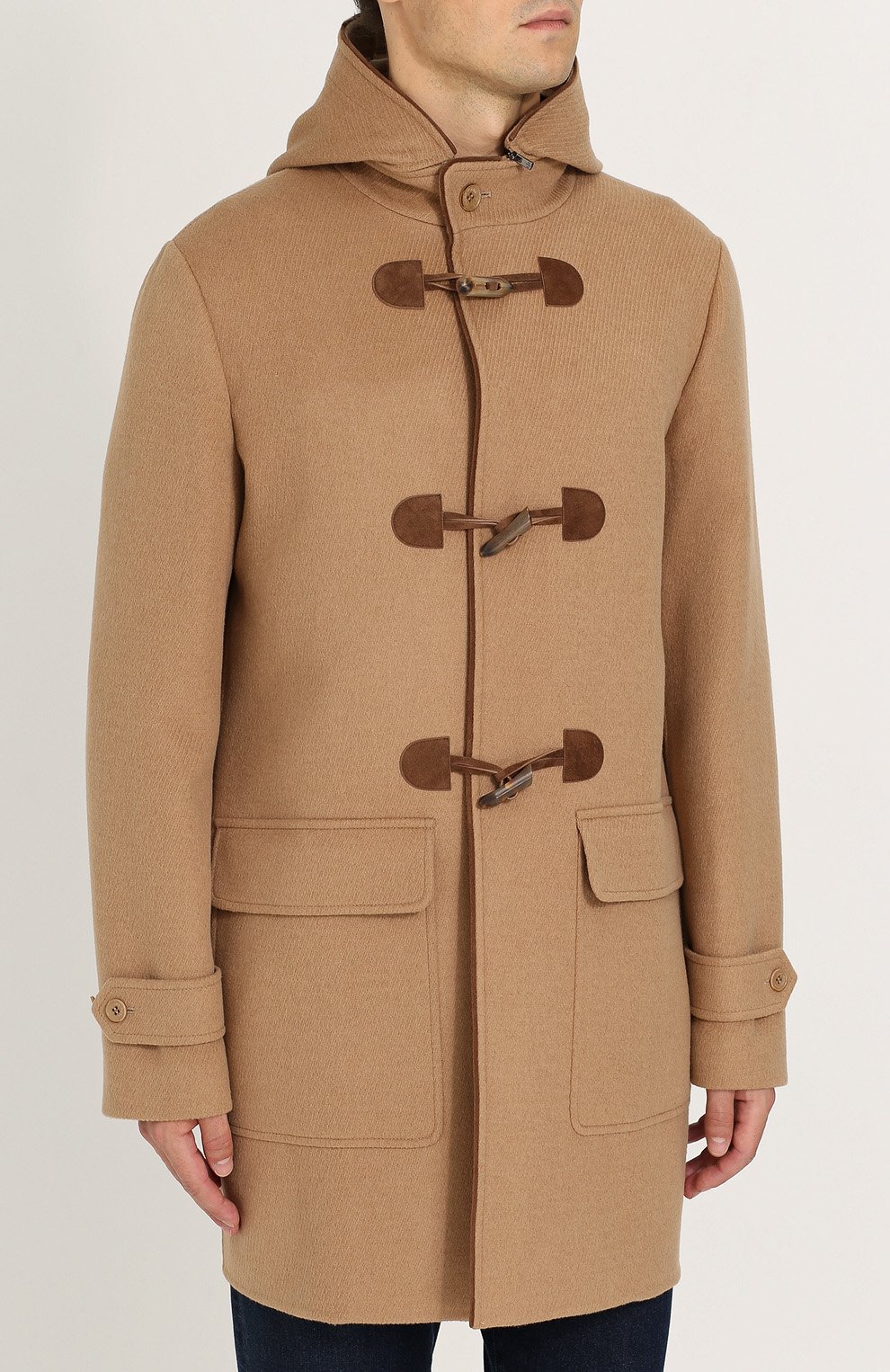 Шерстяной дафлкот с капюшоном LORO PIANA, арт. FAG3150, фото 3