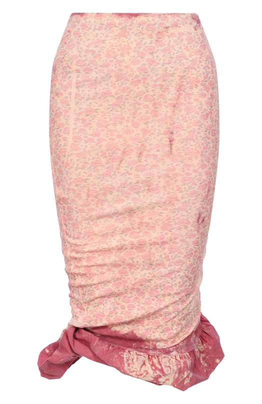 Хлопковая юбка Diesel A22940/0IFBA Розовый A22940/0IFBA