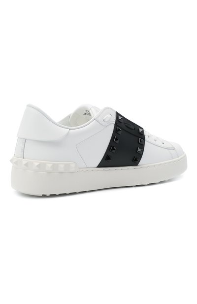 Кожаные кеды rockstud untitled VALENTINO, арт. VW0S0A01/LTU, фото 4