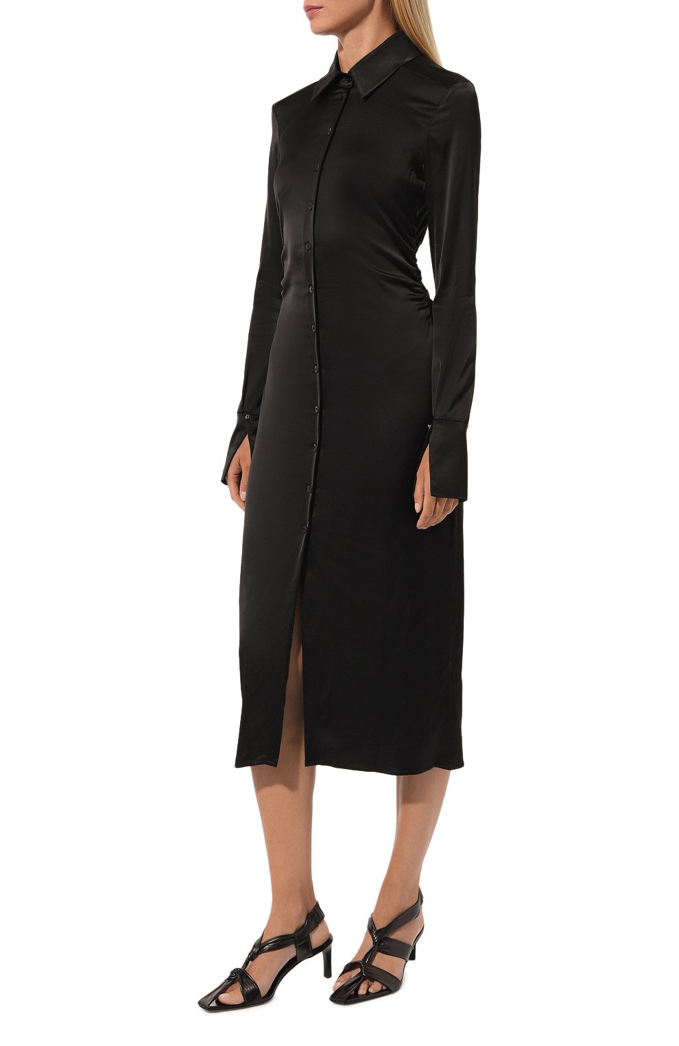 Атласное платье PATRIZIA PEPE, арт. 2A2584_A644, фото 3