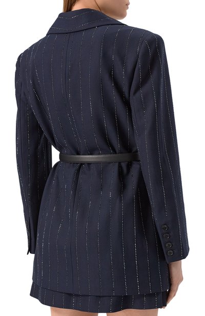 Жакет с отделкой стразами SELF-PORTRAIT, арт. SS25152JN, фото 4