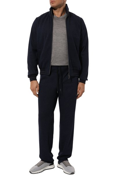 Толстовка из шерсти и хлопка CAPOBIANCO, арт. 17M406.PL00./58, фото 2