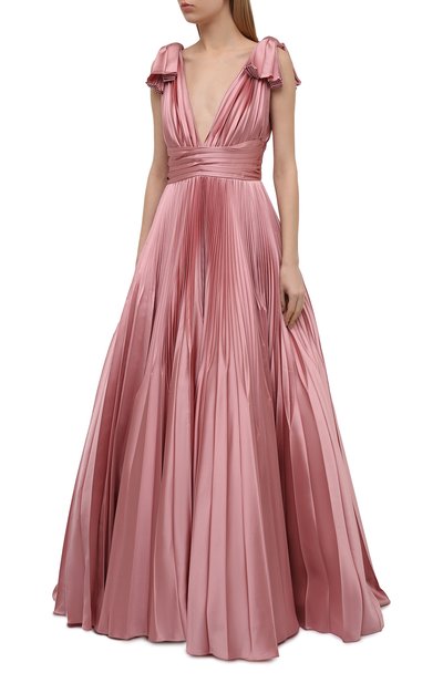 Атласное платье ZUHAIR MURAD, арт. FDR21022/DUTC003, фото 3