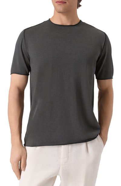 Джемпер из хлопка и вискозы TRANSIT, арт. CFUTRZ12470, фото 3