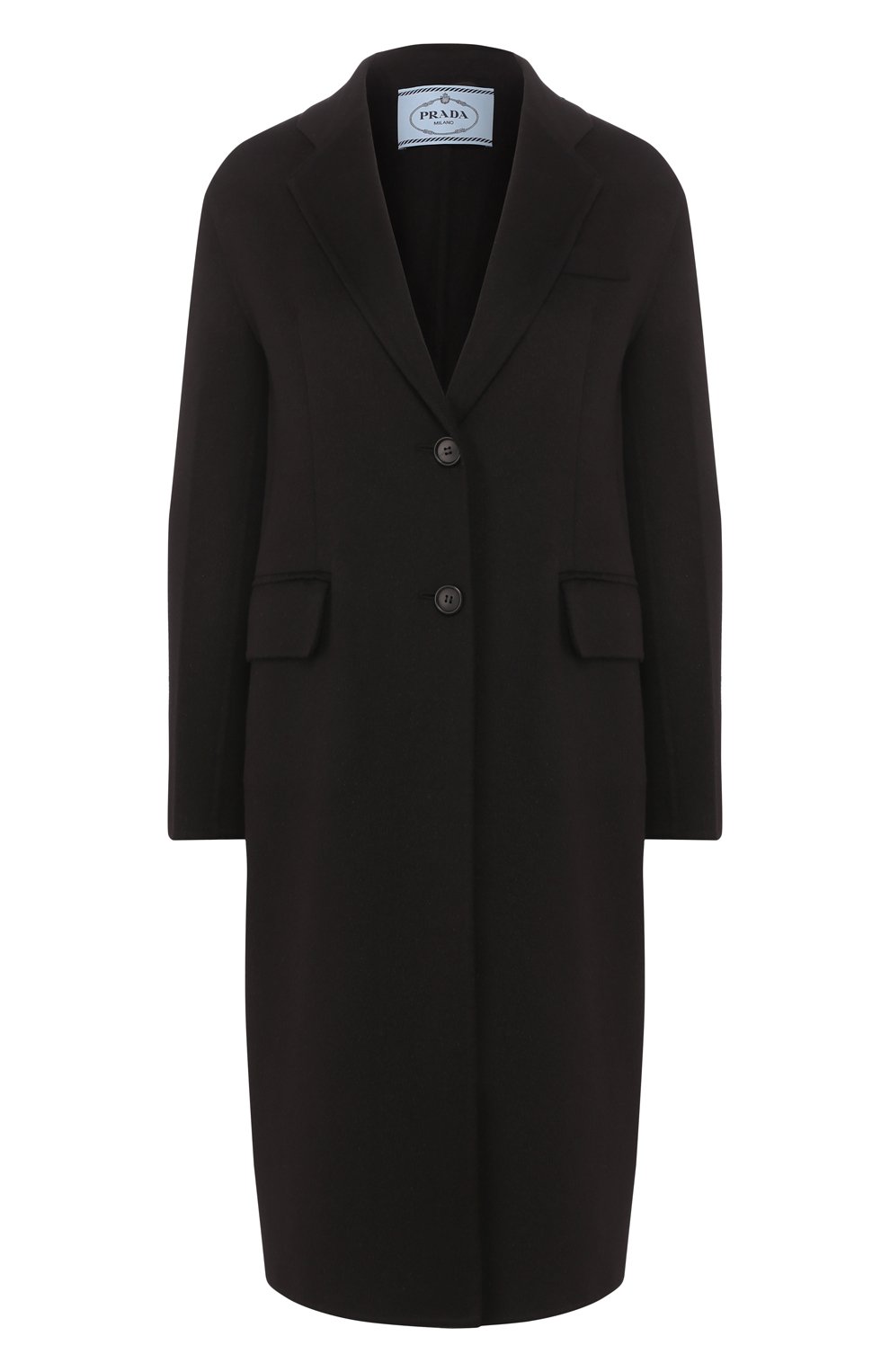 Шерстяное пальто PRADA, арт. P668M-1CRU-F0002, фото 1